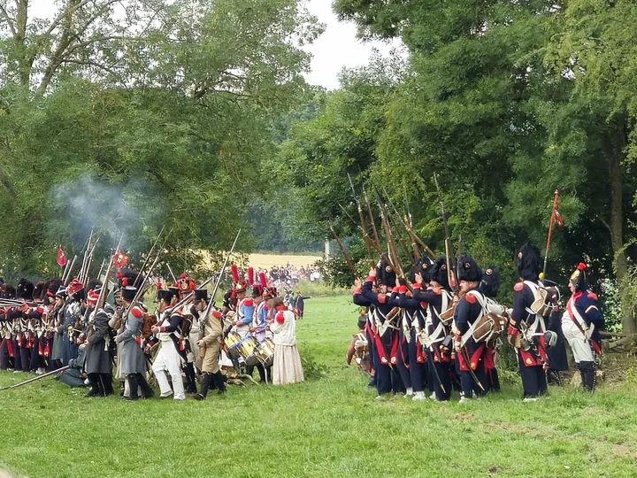 Slag van Waterloo Reinacting (België)